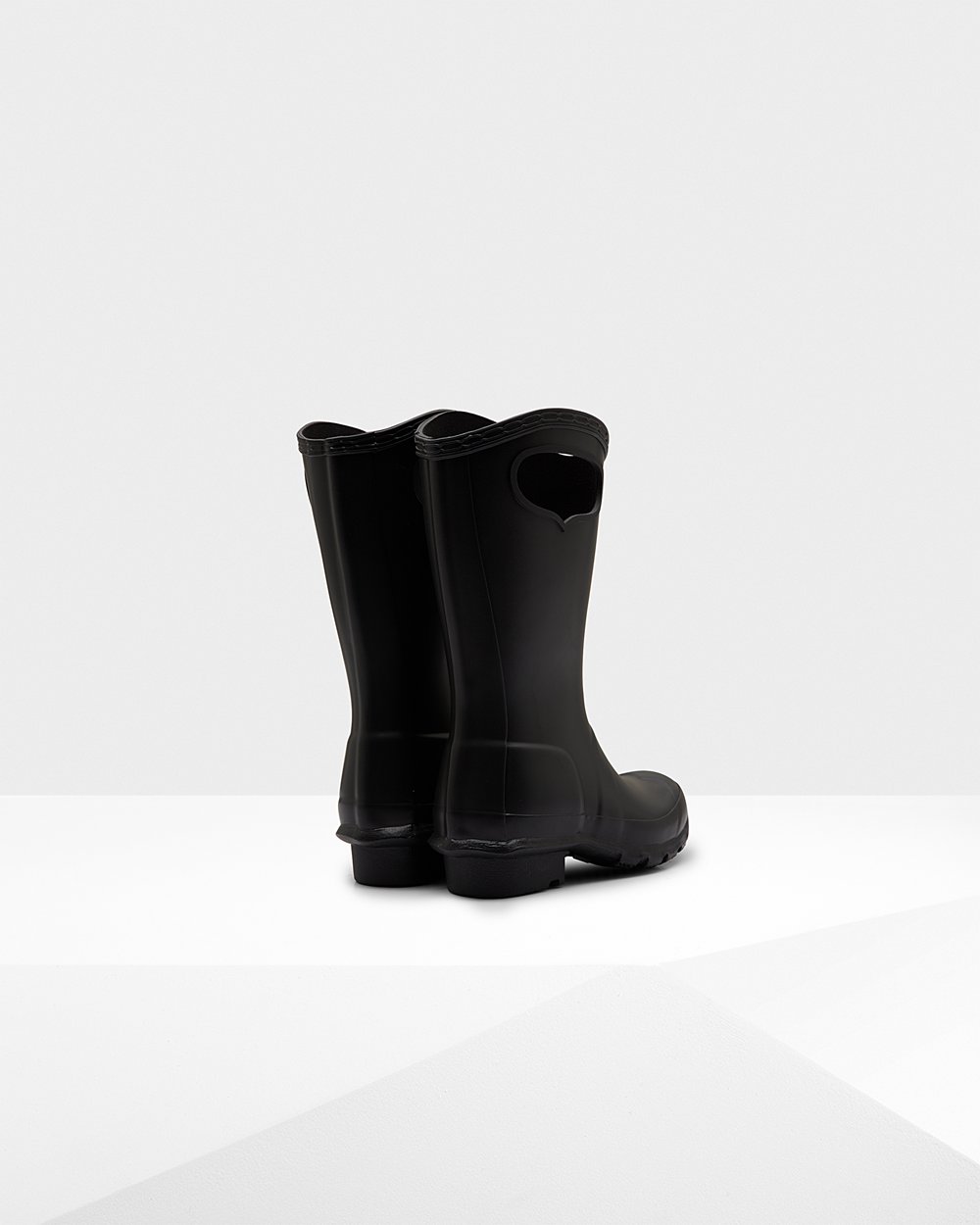 Kids Hunter Rain Boots Black - Original Grab Handle - 0187439-BJ